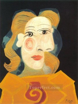  Picasso Obras - Cabeza Mujer Dora Maar 1939 cubista Pablo Picasso